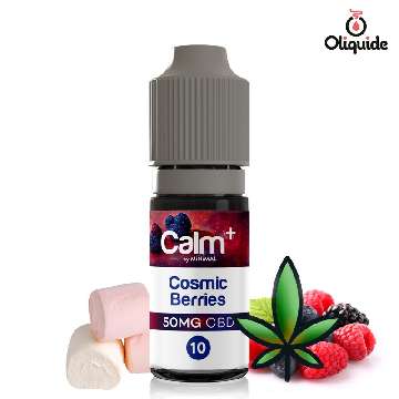 Cosmic Berries de la collection Calm+ E-Liquide CBD 